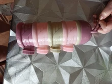 Caja portátil de almacenamiento de alimentos para bebé, oso antiniebla DE 3/4 capas, caja de polvo de leche de cereales esencial con apertura lateral, recipiente para aperitivos para bebés pequeños