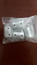 Acoplamiento Flexible de eje Z de aluminio para acoplador de Motor paso a paso, D19L25, 3mm, 4mm, 5mm, 6mm, 6,35mm, 8mm, 10mm, para impresora 3D