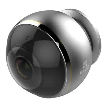 Mini camera Pano indoor Panorama function to 360 ° resolution 3 Megapixel Wi-Fi dual band two-way Audio four fl
Mini camera Pano indoor Panorama function to 360 ° resolution 3 Megapixel Wi-Fi dual band two-way Audio four fl