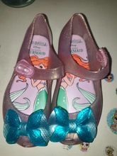 Disney-sandalias de princesa Elsa para niños y niñas, zapatos de animales, Mini Melissa, Lovely Melissa