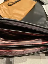 Cartera de cuero sintético con bloqueo de contraseña antirrobo para hombre, bolso de mano de gran capacidad, informal