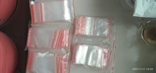 Plastic Bags Shoe-Bag Reclosable Zip-Lock Poly Small 100pcs/Pack Thickness-0.05mm