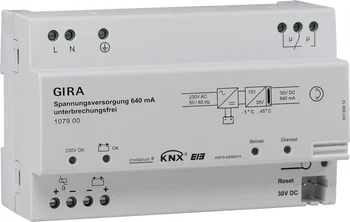Gira KNX power supply 640 Ma with connectivity аккомулятора 107900
Gira KNX power supply 640 Ma with connectivity аккомулятора 107900