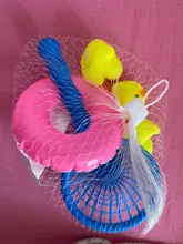 ¡Caliente! 5 unids/set Mini para baño de niños y bebés juguetes pato de goma adorable red de pesca ducha juegos venta al por mayor
