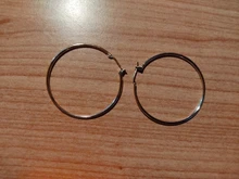 Pendientes de aro de plata de primera ley para mujer, aretes, aros redondos, plata esterlina 925, oro de 14 quilates, 14K