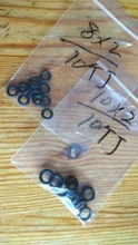 Junta tórica negra para automóvil, arandela de sellado resistente a la corrosión y al aceite, CS, 2mm, OD, 8mm ~ 100mm, NBR, goma de nitrilo redonda O de tipo redondo, 10 Uds.