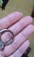Encanto repleto de circonita anillo de compromiso de cristal de las señoras de moda anillo de nuevo 2020