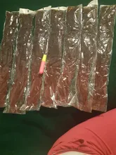 Trenzas de ganchillo para mujer, cabello sintético de color negro, ombré, marrón, senegalés, 30 hebras