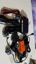 Kit de Sensor de aparcamiento para coche, timbre, 22mm, 4 sensores de marcha atrás, Radar de alerta de sonido, sonda indicadora, sistema de 12V, 6 colores