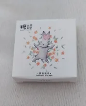 Mohamm mes liebre lindo hojas para diario Mini pequeña bala decoración Kawaii pegatinas Scrapbooking agenda de papelería