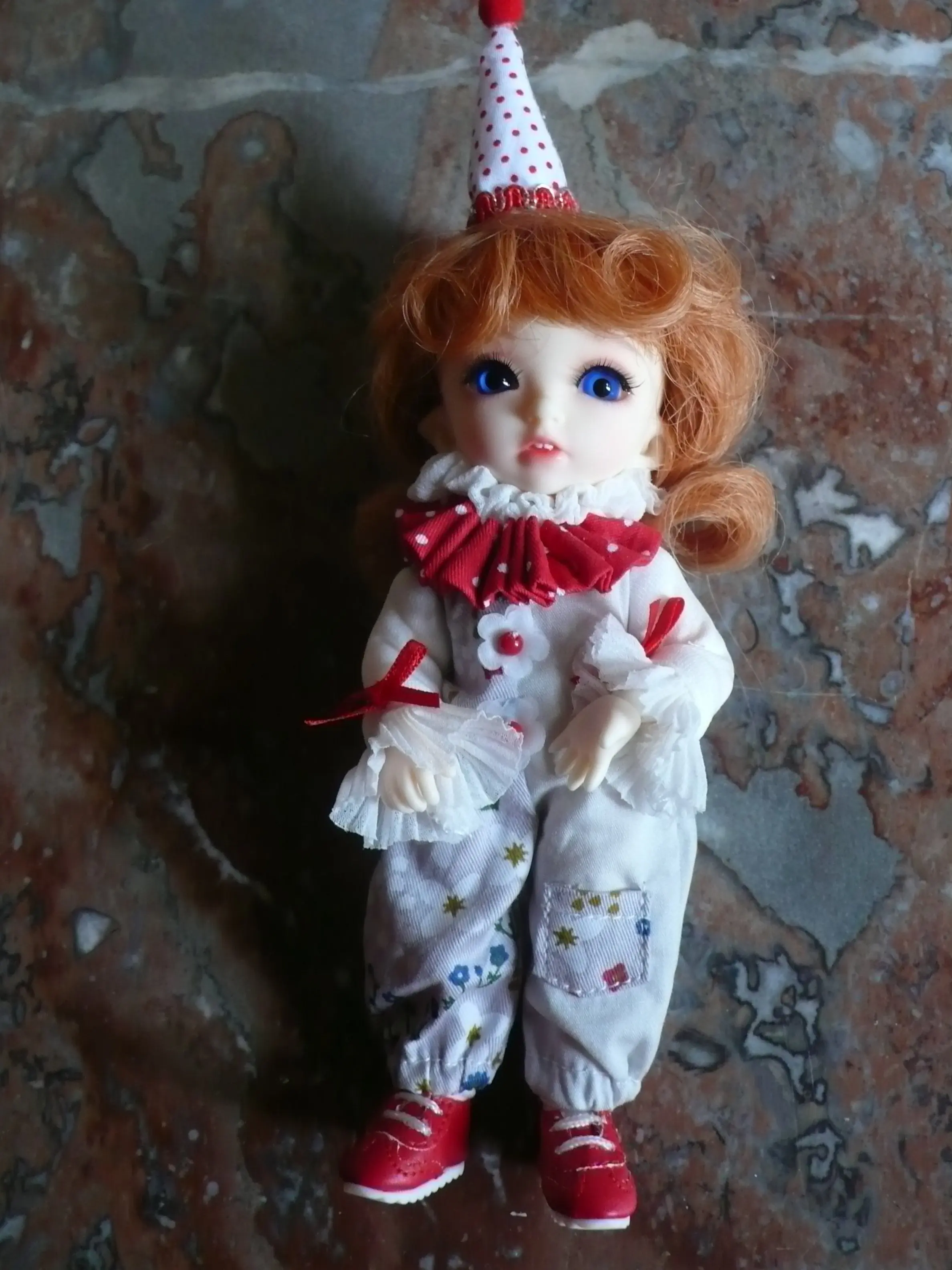 fairyland pukifee jon 1/8 clown doll bjd resin body model girls