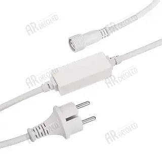 

025886 power cord ard-classic-flash-1. 5m White (230V, 1.6a)-1 pc Arlight