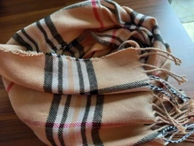 Bufanda de lana de imitación para niños y niñas, chal grueso y cálido a cuadros de alta calidad, pequeño y estrecho para regalo de otoño e invierno