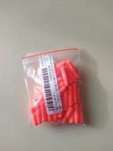 50 unids/bolsa de flotadores de gomaespuma bola pesca Float cuentas Bobber flotante de espuma indicador Oval Fondo tapones pescado Accesorios