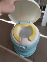 Inodoro de simulación portátil de 6 meses a 8 años para niños, orinal de entrenamiento para bebés, asiento de inodoro para recién nacidos