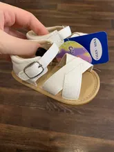 Zapatos de verano para bebé recién nacido, sandalias para niños y niñas, zapatos sólidos antideslizantes de cuero PU, zapatos transpirables de bebé de 0 a 18M, 2019