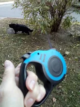 Correa retráctil automática y Flexible para perros y gatos pequeños, correa de tracción para caminar