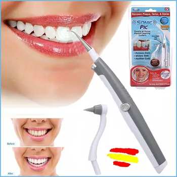 SONIC PIC purpose cleaner DENTAL ULTRASONICO Tartar smudge stick placa teeth 3000 vibrations minute
SONIC PIC purpose cleaner DENTAL ULTRASONICO Tartar smudge stick placa teeth 3000 vibrations minute