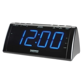 Radio Alarm Clock with LCD Projector Daewoo 222932 USB 
Radio Alarm Clock with LCD Projector Daewoo 222932 USB