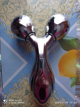 Rodillo masajeador 3D para piernas, Abdomen, cuello, glúteos, masaje Facial, rodillo de Estiramiento Facial giratorio 360, herramientas de cuidado de la piel, adelgazamiento corporal