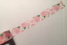 Cinta adhesiva decorativa con plantas y flores estilo japonés Kawaii, cinta adhesiva decorativa, pegatina para álbum de recortes, artículos de papelería con etiquetas