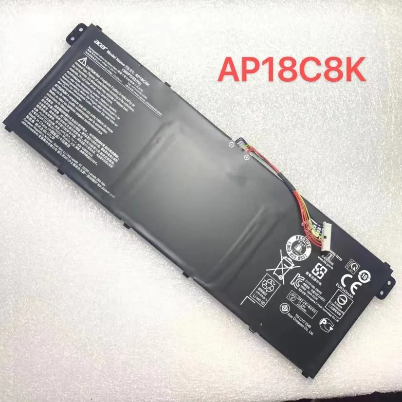 Оригинальный аккумулятор AP18C4K AP18C8K для ноутбука Acer Chromebook Spin SP314 CP713-2W Swift 3 SF314 Aspire 5 A514 TravelMate P2 TMP215
Оригинальный аккумулятор AP18C4K AP18C8K для ноутбука Acer Chromebook Spin SP314 CP713-2W Swift 3 SF314 Aspire 5 A514 TravelMate P2 TMP215