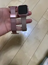 Correa ultrafina de 44mm y 40mm para Apple Watch SE 6 5 4, pulsera de metal de acero inoxidable para accesorios, serie iWatch 3 2 1