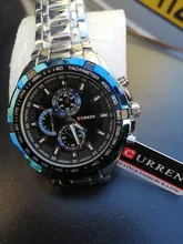 CURREN Relojes hombres superior de la marca de lujo de moda Casual reloj de hombre de acero inoxidable resistente al agua reloj pulsera reloj de cuarzo Masculino