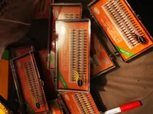 Pestañas postizas individuales, pestañas falsas individuales de 0,07mm, de seda suave Natural, herramientas de maquillaje