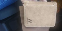 Hombres cartera billetera de cuero Slim Hipster de piel de vaca de tarjeta de crédito/portadores de identificación de monederos de negocios billetera plegable