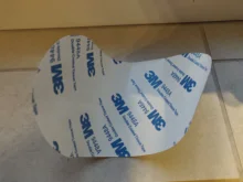 Parche de Pedal doble EQ, parche de tambor de bajos, Protector de almohadilla de tambor para piezas de tambor, accesorios de instrumentos de percusión, 12,8x6,5 cm