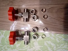 Ball-Valve Pipe Needle-Type Plastic-Handle High-Pressure 10mm 12mm 8mm Metal 6mm 1pcs