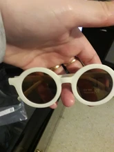 Gafas de sol para niños, anteojos de sol infantiles Retro de Color sólido, a prueba de rayos ultravioleta, redondas y cómodas, 2021