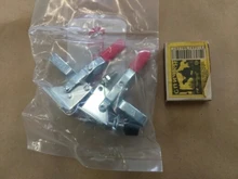 Abrazaderas de palanca de liberación rápida Horizontal para carpintería, GH-201A, 27kg, GH101A50Kg, 1 Uds.