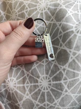 LLavero de felicitación para el hogar, novedad de 2021, regalo de bienvenida para el hogar