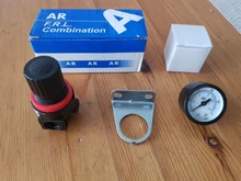 Compresor de Control de aire AR2000 G1/4 , válvula Reguladora de alivio de presión con ajuste