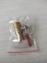 Connector-Joint Pipe-Fitting Barbed-Ball-Valve Brass Copper Adapter Hose Male Coupler