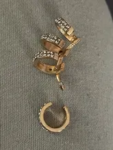 Pendientes de Clip para las orejas para mujer, aretes, chaqueta, pendientes, estilo Punk, venta al por mayor, 1 Uds. Gran oferta