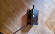 Conjunto de cerradura electrónica, solenoide de bajo consumo de energía, 12V /24V