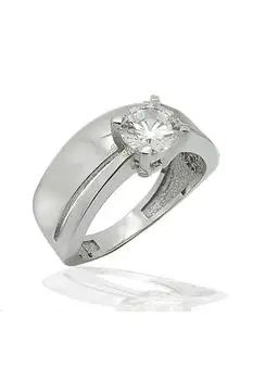 Sterling silver Solitaire Women 'S Ring 
Sterling silver Solitaire Women 'S Ring