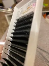 Yelix L Curl extensiones de pestañas 8-15mm mezcla de mate de visón pestañas extensión individuales pestañas L +/LU/M rizo maquillaje pestañas falsas