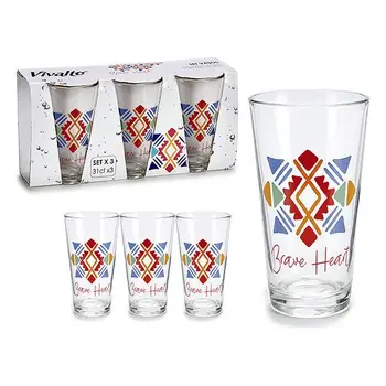 Set of glasses Glass 3 (3 Pieces) 31 cl 
Set of glasses Glass 3 (3 Pieces) 31 cl