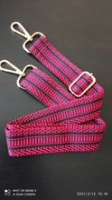 HJKL-bolsas de cinturón de colores para mujer, accesorios de regalo, bolso ajustable de arcoíris, colgador de hombro, correas de bolso, Asa decorativa, regalo