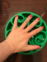 Plato de comida lenta para perros y gatos, plato de comida para prevenir la obesidad, antichoques, saludable