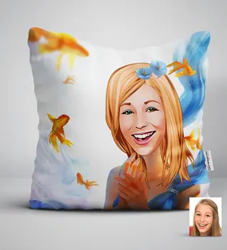 Personalized Women 'S Abstract Caricature Of White Yastık-9
Personalized Women 'S Abstract Caricature Of White Yastık-9