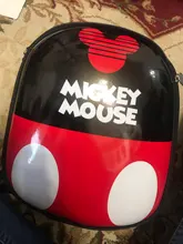 Disney Mickey Minnie mouse niños mochila Kinder bebé cáscara de huevo mochila Niña de dibujos animados mochila