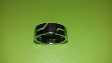 Skyrim-anillo sencillo de acero inoxidable para hombre y mujer, joya anillos de compromiso, regalo de aniversario, novedad de 2021