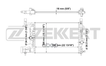 Radiator OHL. DV. Chevrolet Cruze (J30 _) 09-opel Astra J 09-zafira C 11-zekkert art. mk-1011
Radiator OHL. DV. Chevrolet Cruze (J30 _) 09-opel Astra J 09-zafira C 11-zekkert art. mk-1011