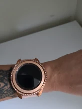 Funda protectora de cristal ostentoso para Samsung Galaxy Watch, protector de diamante de 42mm y 46mm, 41mm y 45mm, para mujeres y niñas