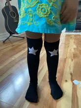 2018 dibujos animados bonitos calcetines para niños oso de bebé de algodón calcetines hasta la rodilla largo calcetines niño niña niños calcetines 3-12 Y